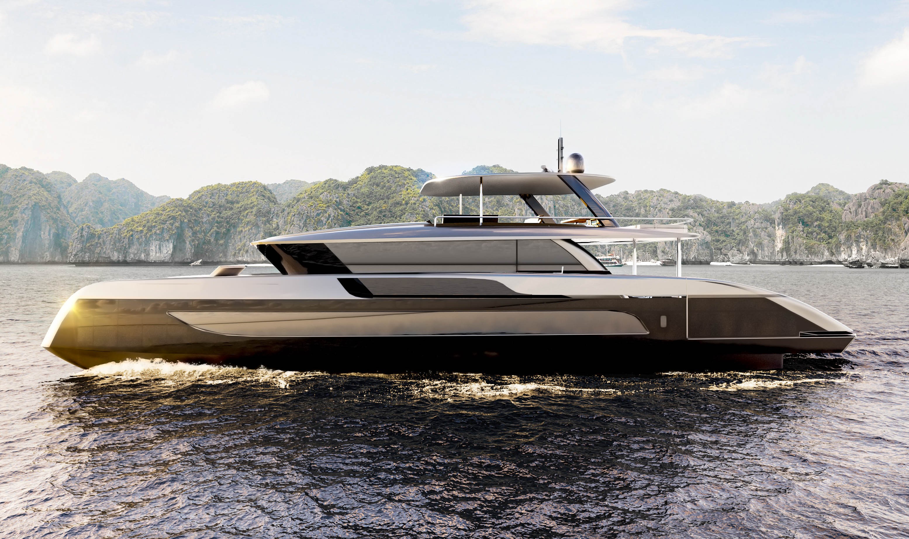 New Power Catamaran for Sale 2024 Sunreef 88 Ultima  Boat Highlights